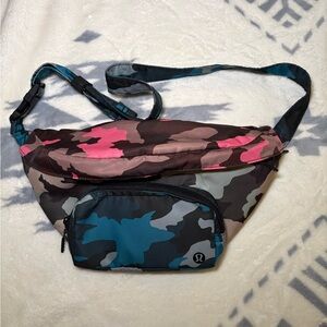 Lululemon Camo Belt Bag bundle